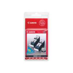 CANON PGI-520BK Ink Cartridge TwinPack black BLISTER redeal.fr