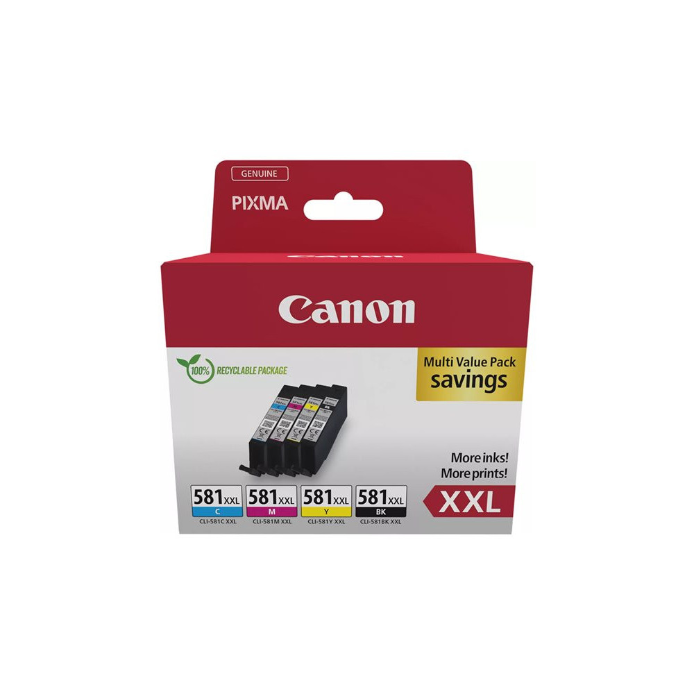CANON CLI-581XXL Ink Cartridge C/M/Y/BK MULTI