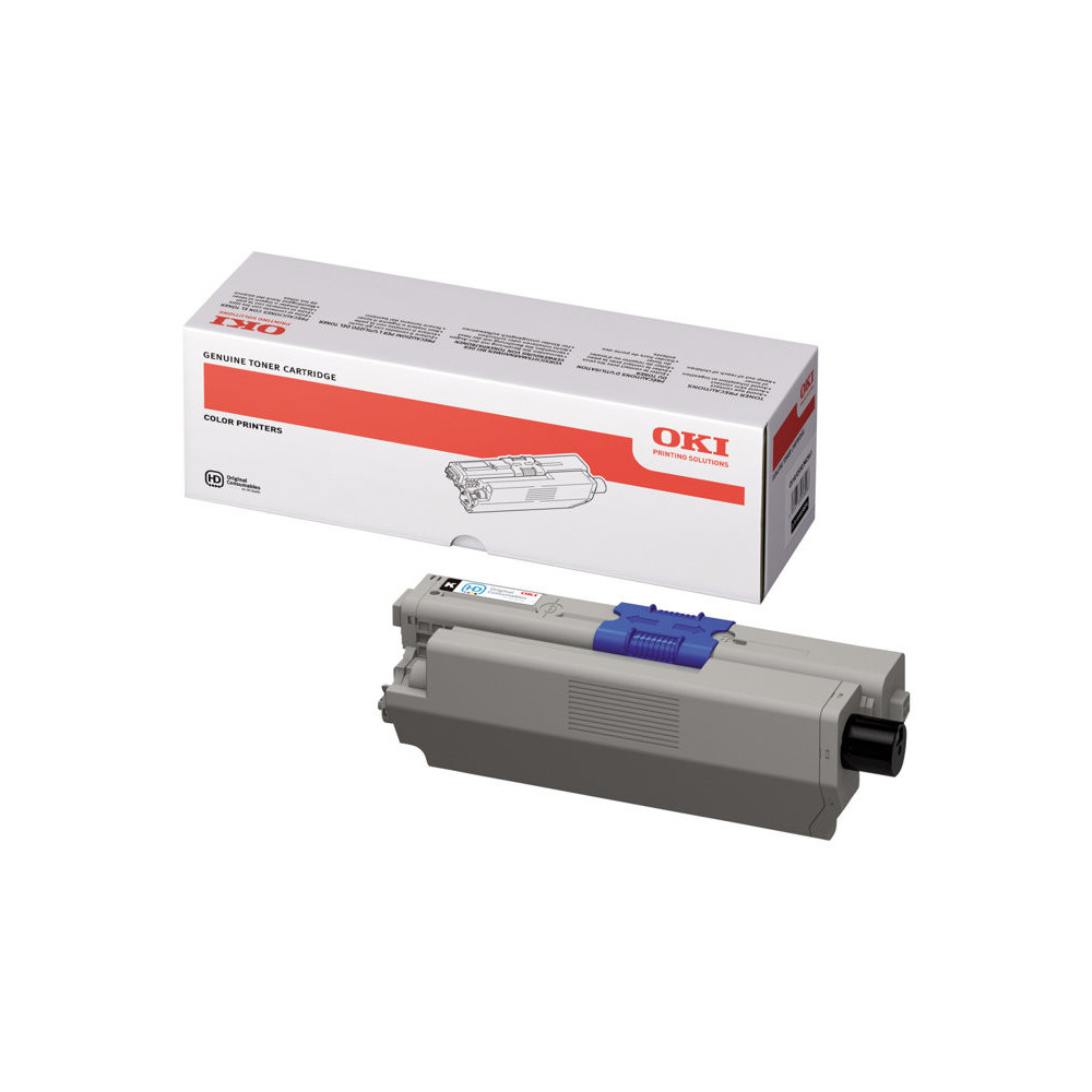 OKI C510, C530, MC561 cartouche de toner noir capacité standard 5.000 pages pack de 1