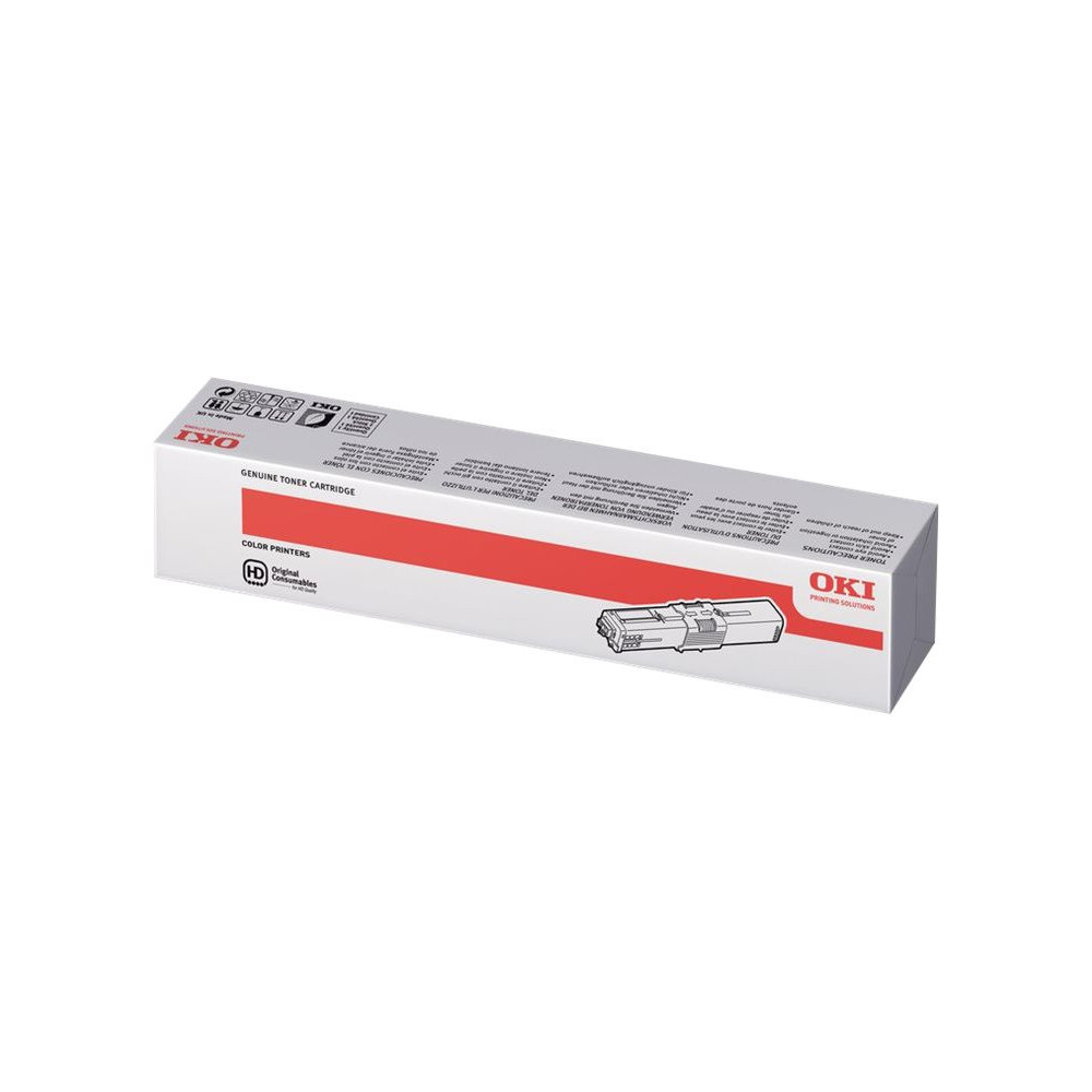 OKI C510, C530, MC561, MC562 cartouche de toner jaune capacité standard 5.000 pages pack de 1