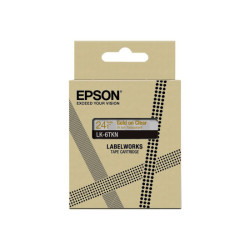 EPSON Metallic Tape Clear/Gold 24mm 9m LK-6TKN redeal.fr
