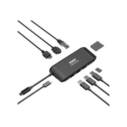 PORT DESIGNS Docking Type C TRAVEL 1x 4K PD 100W