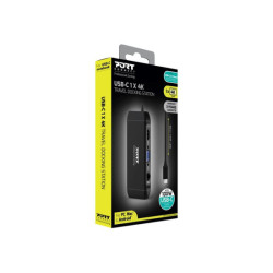 PORT DESIGNS Docking Type C TRAVEL 1x 4K PD 100W