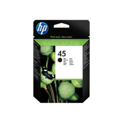 HP 45 original Ink cartridge 514645AE black high capacity 42ml 930 pages 1-pack