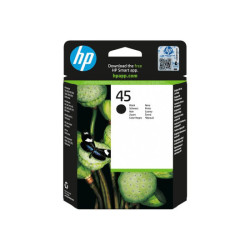 HP 45 original Ink cartridge 514645AE black high capacity 42ml 930 pages 1-pack