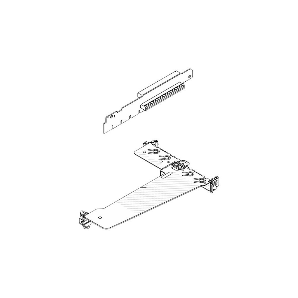 LENOVO ISG ThinkSystem V3 1U x16/x16 PCIe G4 Riser1 LP+LP Option Kit