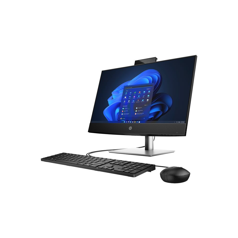 HP ProOne 400 G9 Intel Core i3-13100T 23.8p FHD 8Go 256Go SSD W11P 1/1/1