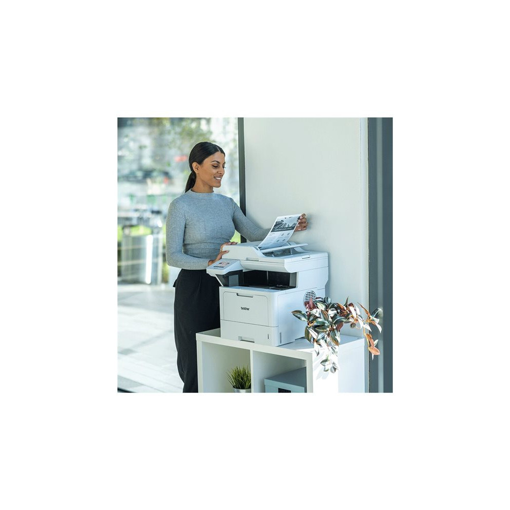 BROTHER DCP-L5510DW MFP Mono B/W laser A4 48ppm copy 48ppm print 250 sheets USB 2.0 Gigabit LAN Wi-Fi NFC USB 2.0 host