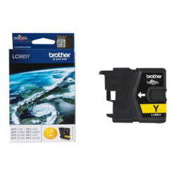 BROTHER LC-985 cartouche dencre jaune capacité standard 260 pages pack de 1