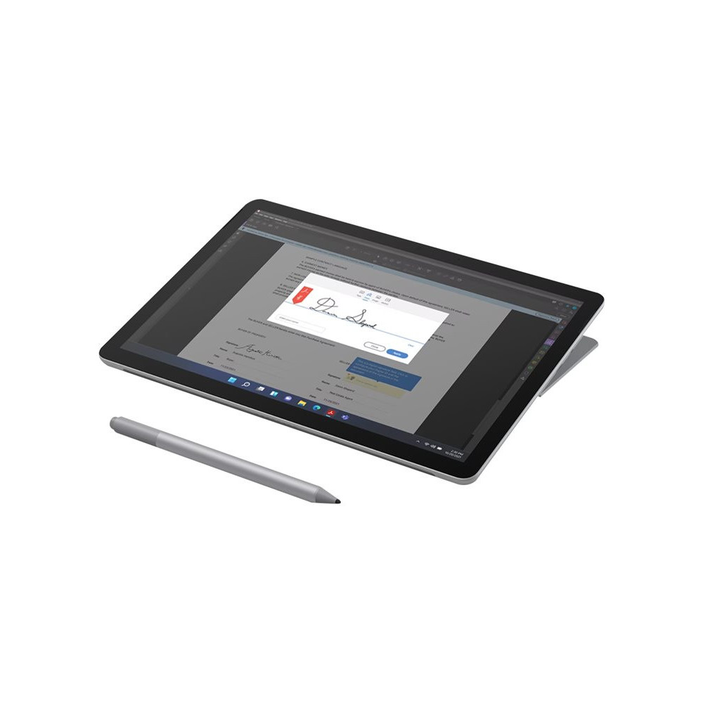 MICROSOFT Surface Go 4 - Intel N200 - 10.5p - 8Go - 64Go - W11P - WIFI - Platine - Tablette Hybride 2-en-1