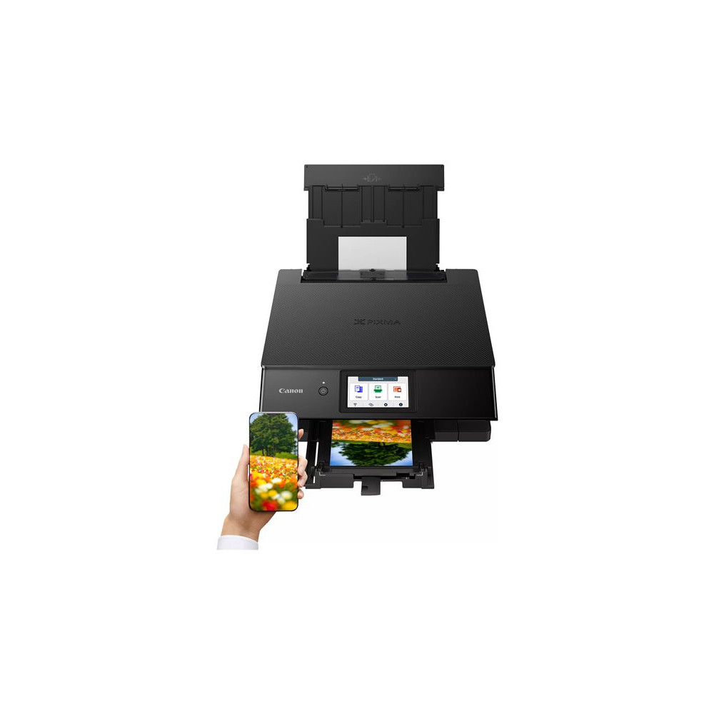 CANON PIXMA TS8750 MFP colour ink-jet A4 15 ipmprint 200 sheets USB 2.0 Wi-Fi black