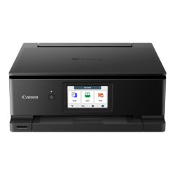 CANON PIXMA TS8750 MFP colour ink-jet A4 15 ipmprint 200 sheets USB 2.0 Wi-Fi black
