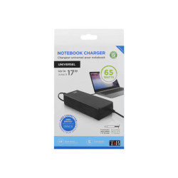 TNB Universal Charger 65W Notebook Up To 17p 9 Tips Compatible With Most New Notebook Models Powered By 19V 65W