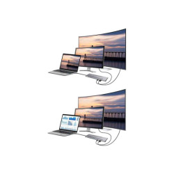 TNB 11in1 USB-C Type C Dock With This USB-C Hub Easily Connect All USB-A Compatible Devices To A Device An HDMI Cable