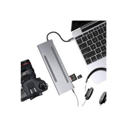 TNB 11in1 USB-C Type C Dock With This USB-C Hub Easily Connect All USB-A Compatible Devices To A Device An HDMI Cable