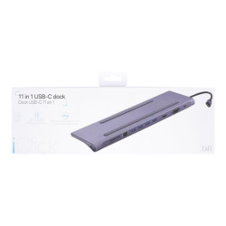TNB 11in1 USB-C Type C Dock With This USB-C Hub Easily Connect All USB-A Compatible Devices To A Device An HDMI Cable