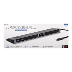 TNB 11in1 Triple Screen Docking Station Function Details 1x Hdmi 1x Displayport 1x VGA Resolution With 1 Screen Using Hdmi