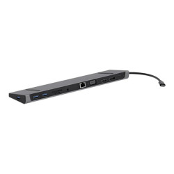 TNB 11in1 Triple Screen Docking Station Function Details 1x Hdmi 1x Displayport 1x VGA Resolution With 1 Screen Using Hdmi