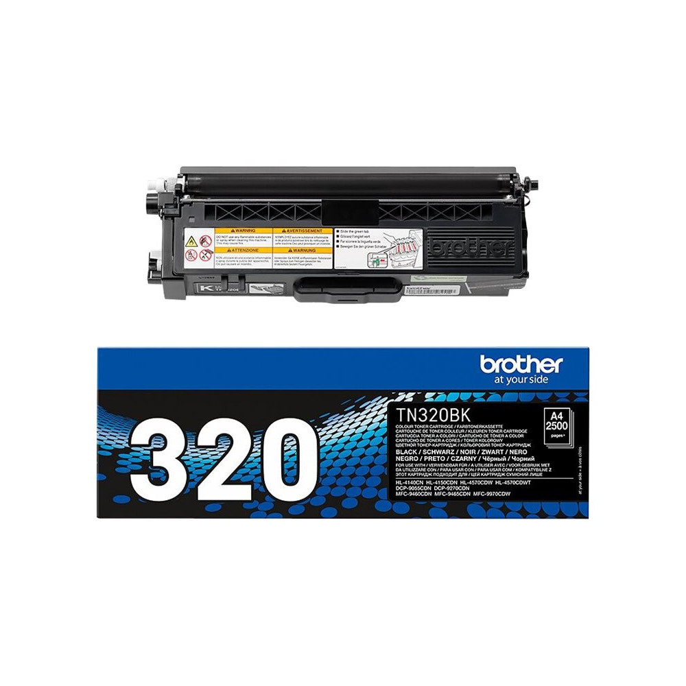 BROTHER TN-320 cartouche de toner noir capacité standard 2.500 pages pack de 1