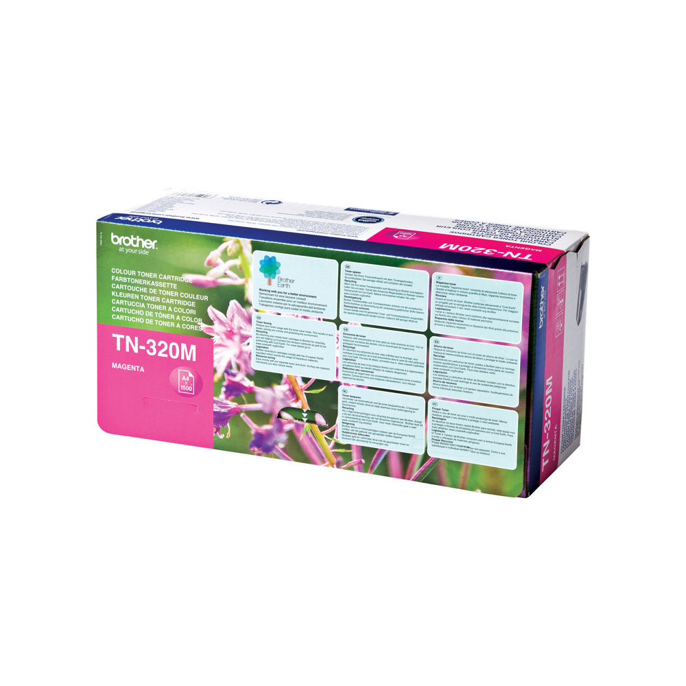 BROTHER TN-320 cartouche de toner magenta capacité standard 1.500 pages pack de 1
