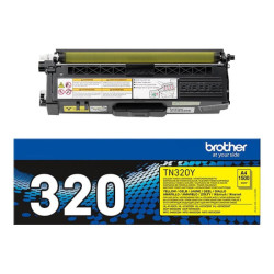 BROTHER TN-320 cartouche de toner jaune capacité standard 1.500 pages pack de 1