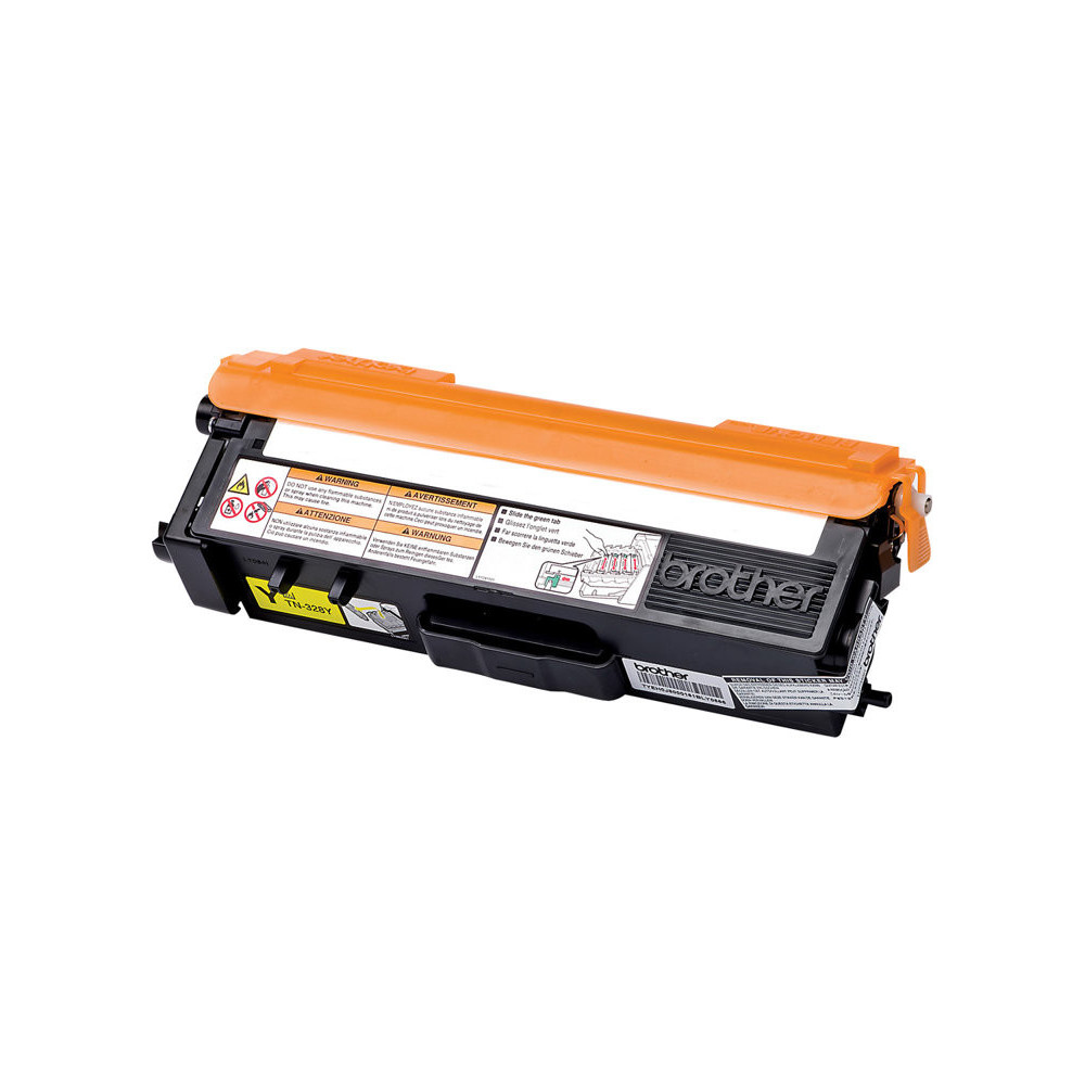 BROTHER TN-328 cartouche de toner jaune capacité standard 6.000 pages pack de 1 redeal.fr
