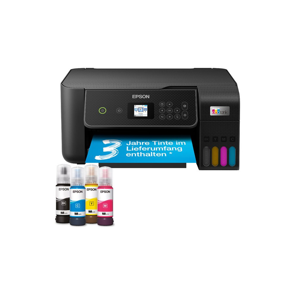 EPSON EcoTank ET-2870 MFP colour ink-jet ITS A4 10ppm print 100 sheets USB Wi-Fi black