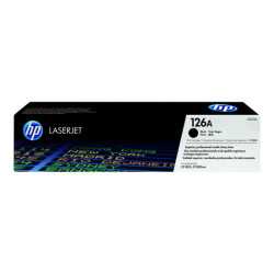 HP 126A original LaserJet Toner cartridge CE310A black standard capacity 1.200 pages 1-pack redeal.fr