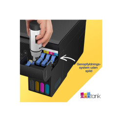 EPSON EcoTank ET-2870 MFP colour ink-jet ITS A4 10ppm print 100 sheets USB Wi-Fi black