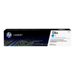 HP 126A original LaserJet Toner cartridge CE311A cyan standard capacity 1.000 pages 1-pack