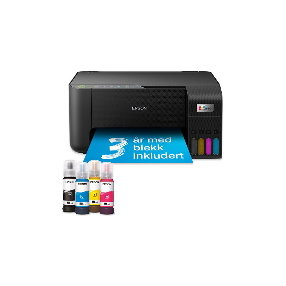 EPSON EcoTank ET-2864 MFP colour ink-jet ITS A4 10ppm print 100 sheets USB Wi-Fi black
