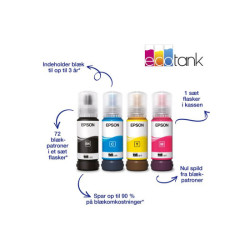 EPSON EcoTank ET-2864 MFP colour ink-jet ITS A4 10ppm print 100 sheets USB Wi-Fi black