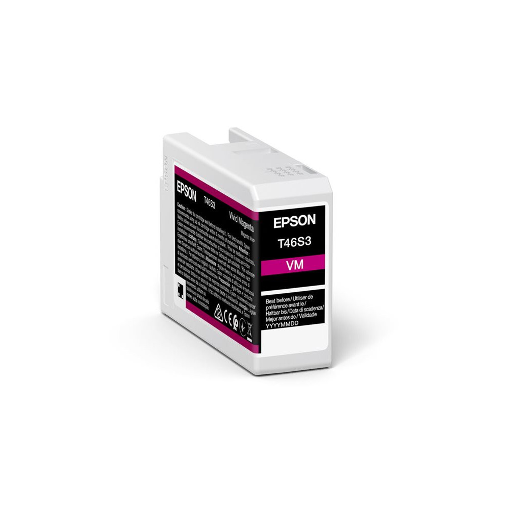 EPSON 5LB Singlepack Vivid Magenta T46S3 UltraChrome Pro 10 ink 25ml