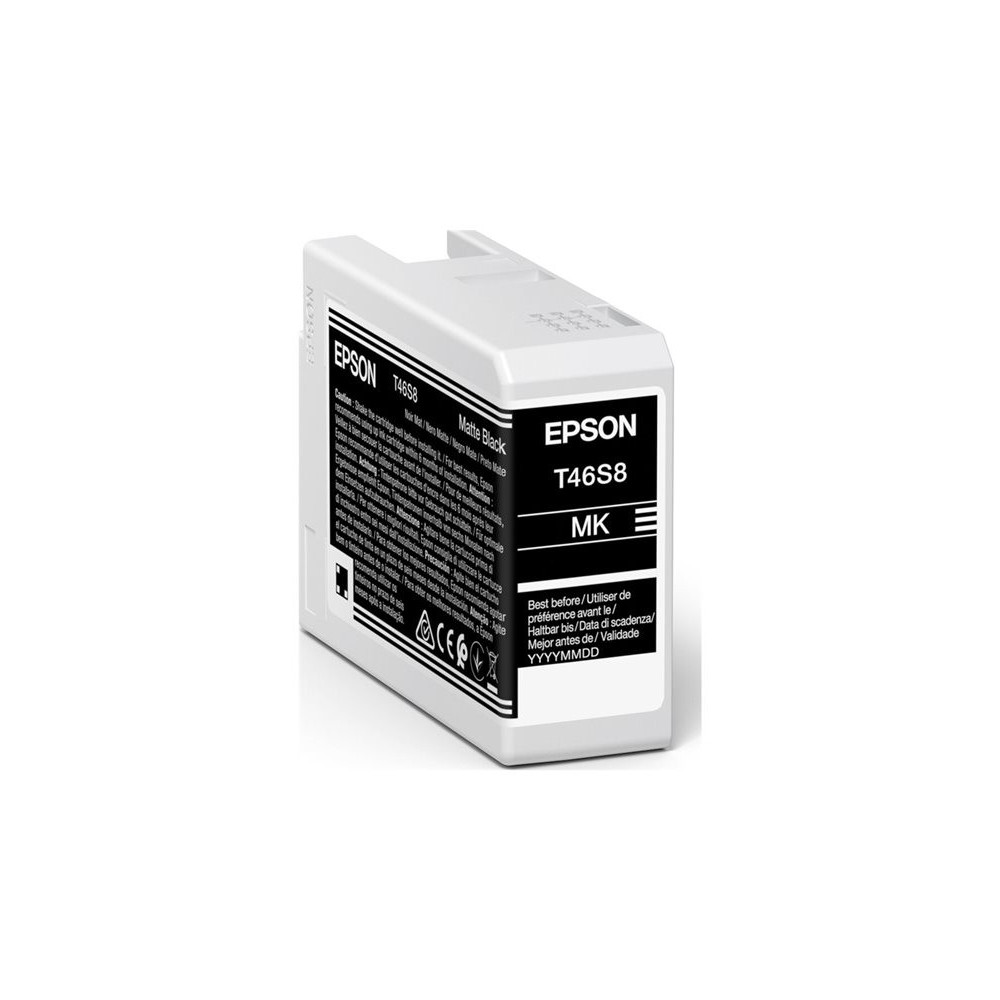 EPSON 4LB Singlepack Matte Black T46S8 UltraChrome Pro 10 ink 25ml