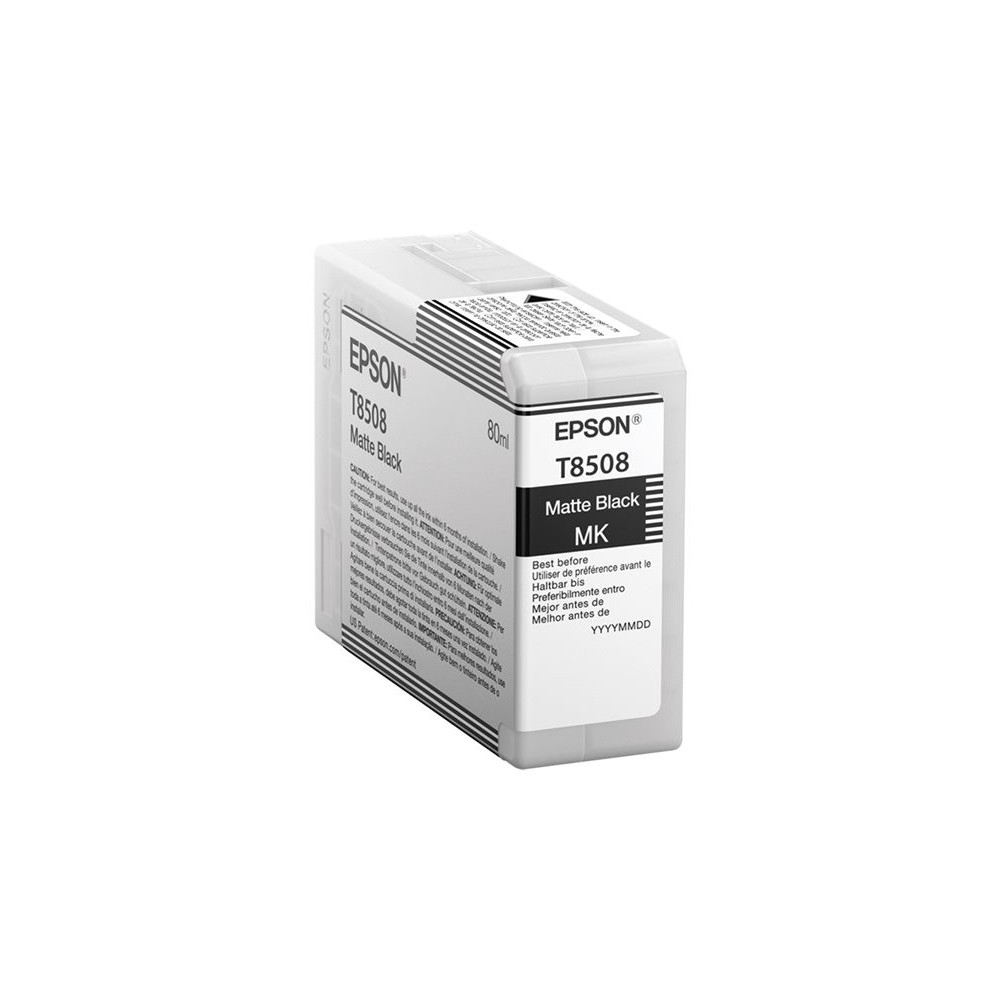 EPSON Singlepack Matte Black T85080N UltraChrome HD ink 80ml redeal.fr