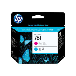 HP 761 original printhead CH646A magenta and cyan 1-pack