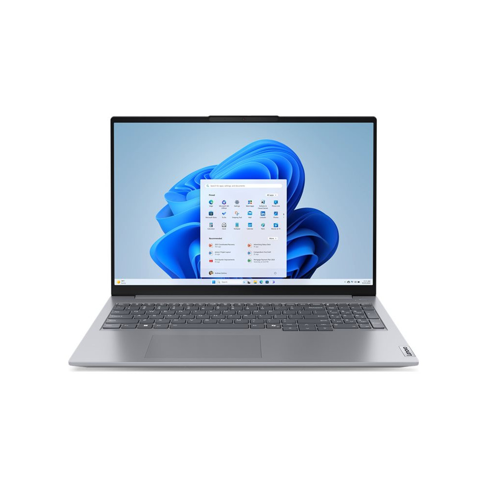 LENOVO ThinkBook 16 - G7 - 16" 2.5K - Intel Core Ultra 7 - 155U - W11Pro - 16Go RAM - 512Go SSD - ThinkRed - PC IA