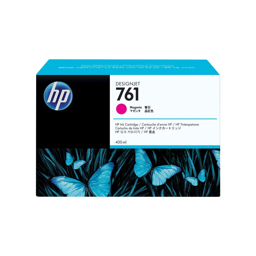 HP 761 original Ink cartridge CM993A magenta 400ml