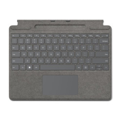 MICROSOFT Surface Pro9/10 Typecover without Slim Pen COMM platinum Switzerland