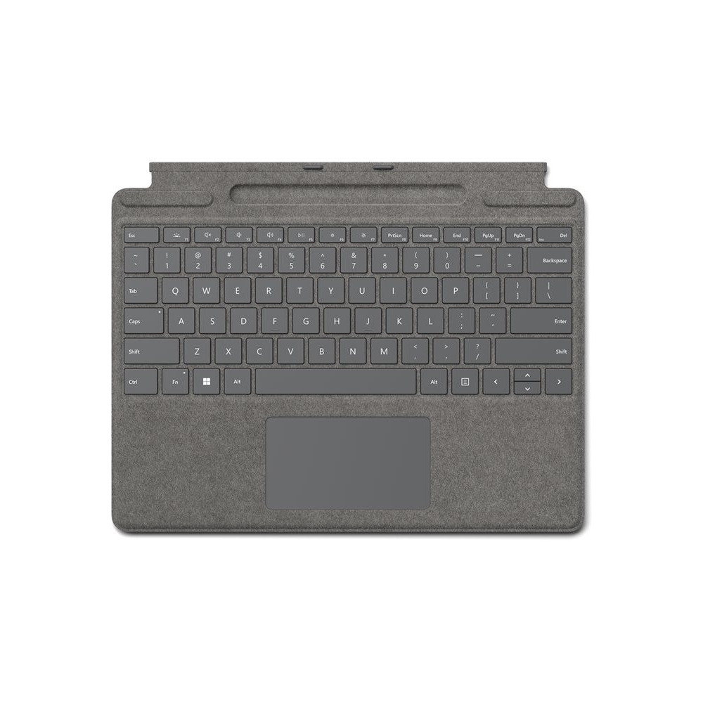 MICROSOFT Surface Pro9/10 Typecover without Slim Pen COMM platinum Switzerland