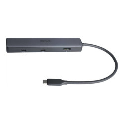 EATON TRIPPLITE USB-C Multiport Adapter 8K HDMI 3 USB Hub Ports Gigabit Ethernet 100W PD Charging HDR HDCP 2.3
