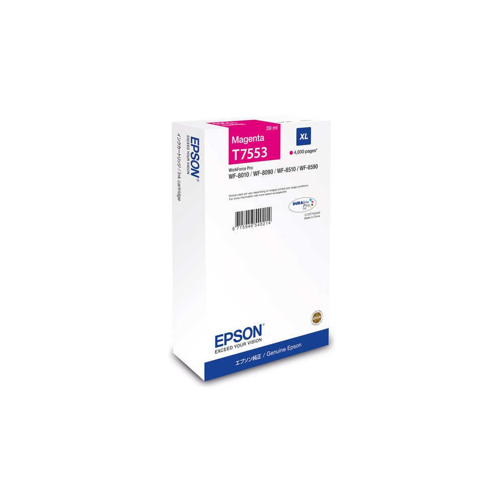 EPSON 4LB WF-8xxx Series Ink Cartridge XL Ma redeal.fr