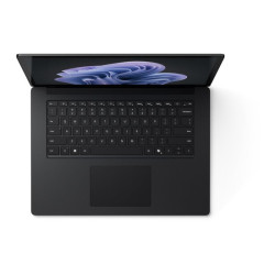 MICROSOFT Surface Laptop 6 - Intel Core Ultra 5 135H - 15p - 8Go - 256Go - W11P - Noir - PC - Ordinateur Portable - AZERTY