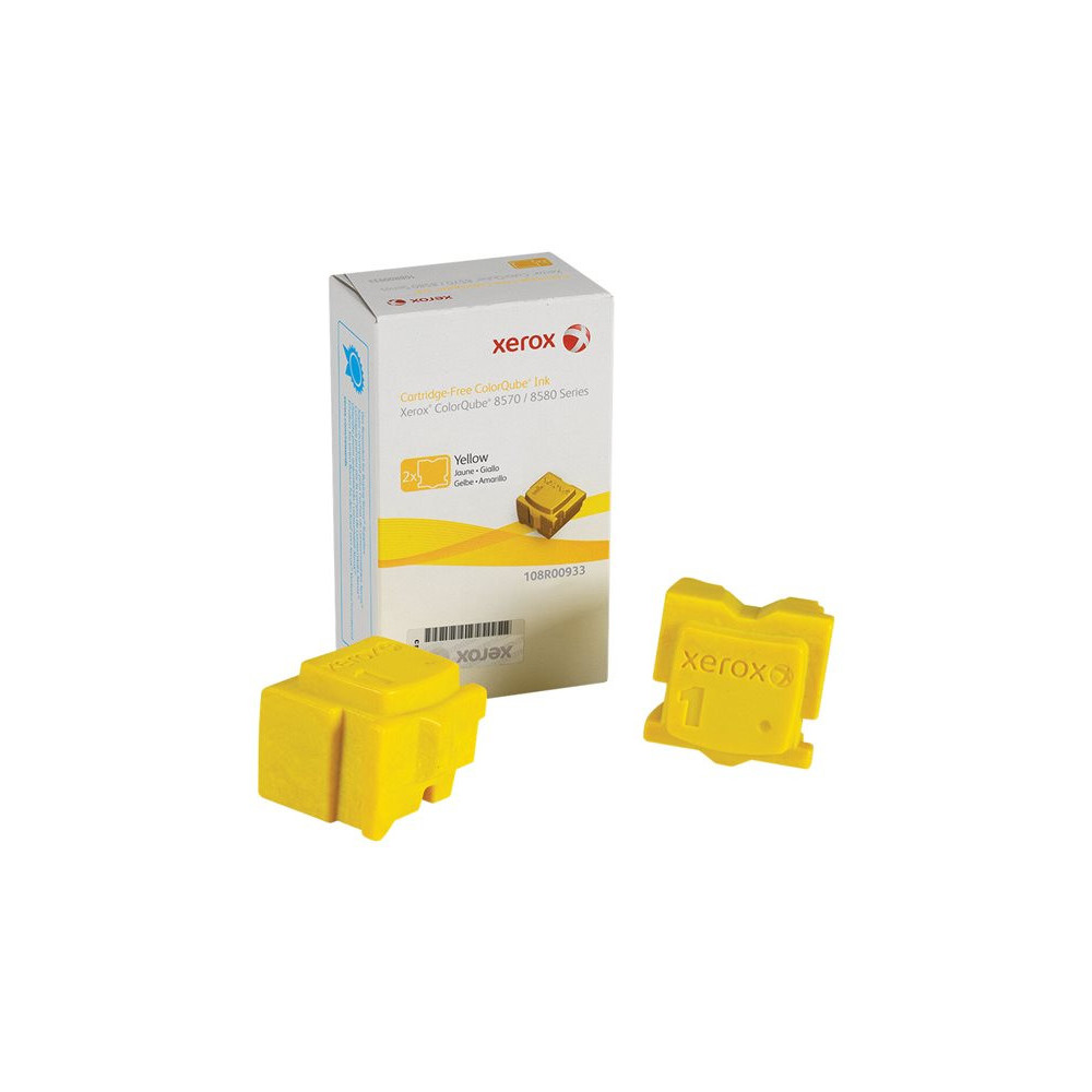 XEROX 8570/8580 ColorQube jaune capacité standard 2 x 2.200 pages pack de 2