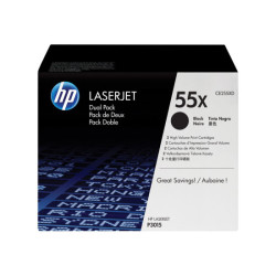 HP original LaserJet CE255XD original Toner cartridge black high capacity 2-pack redeal.fr