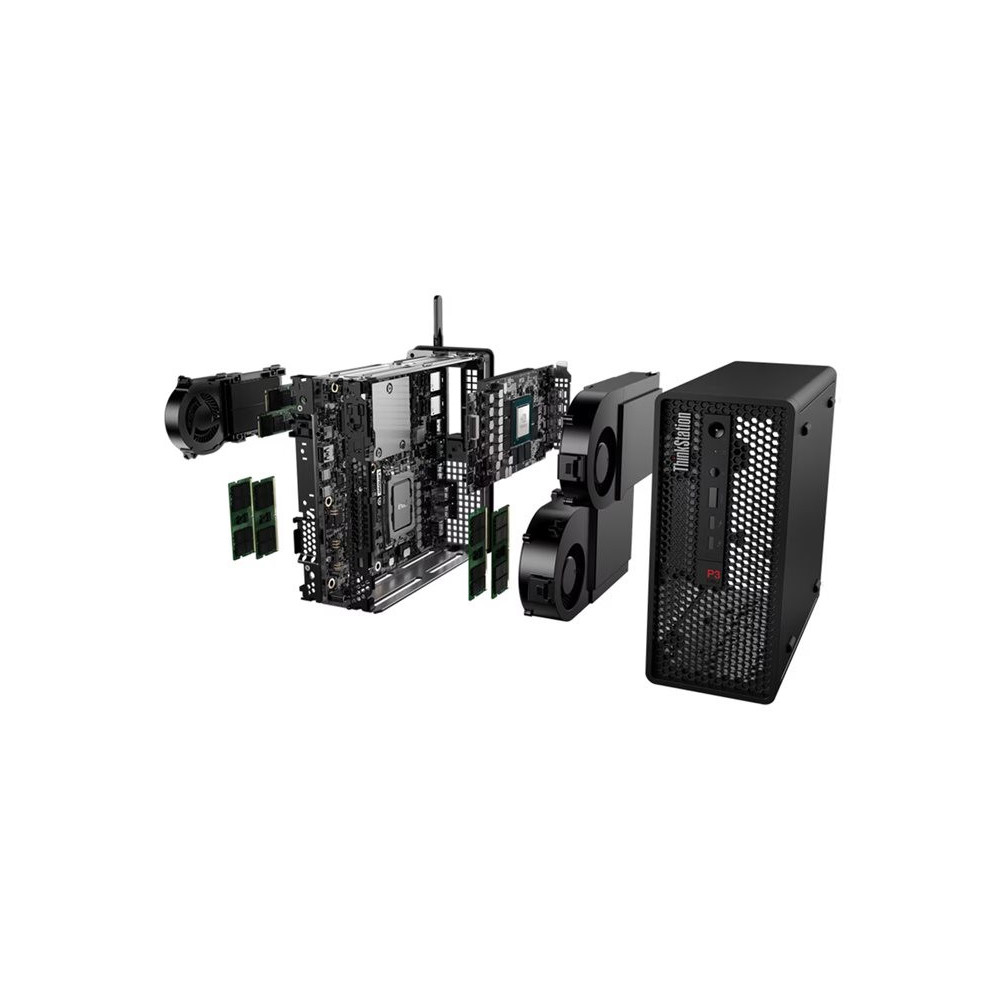 LENOVO ThinkStation P3 Ultra Intel Core i7-14700 16Go 512Go SSD M.2 2280 PCIe Intel UHD Graphics 770 W11P 3Year On-site