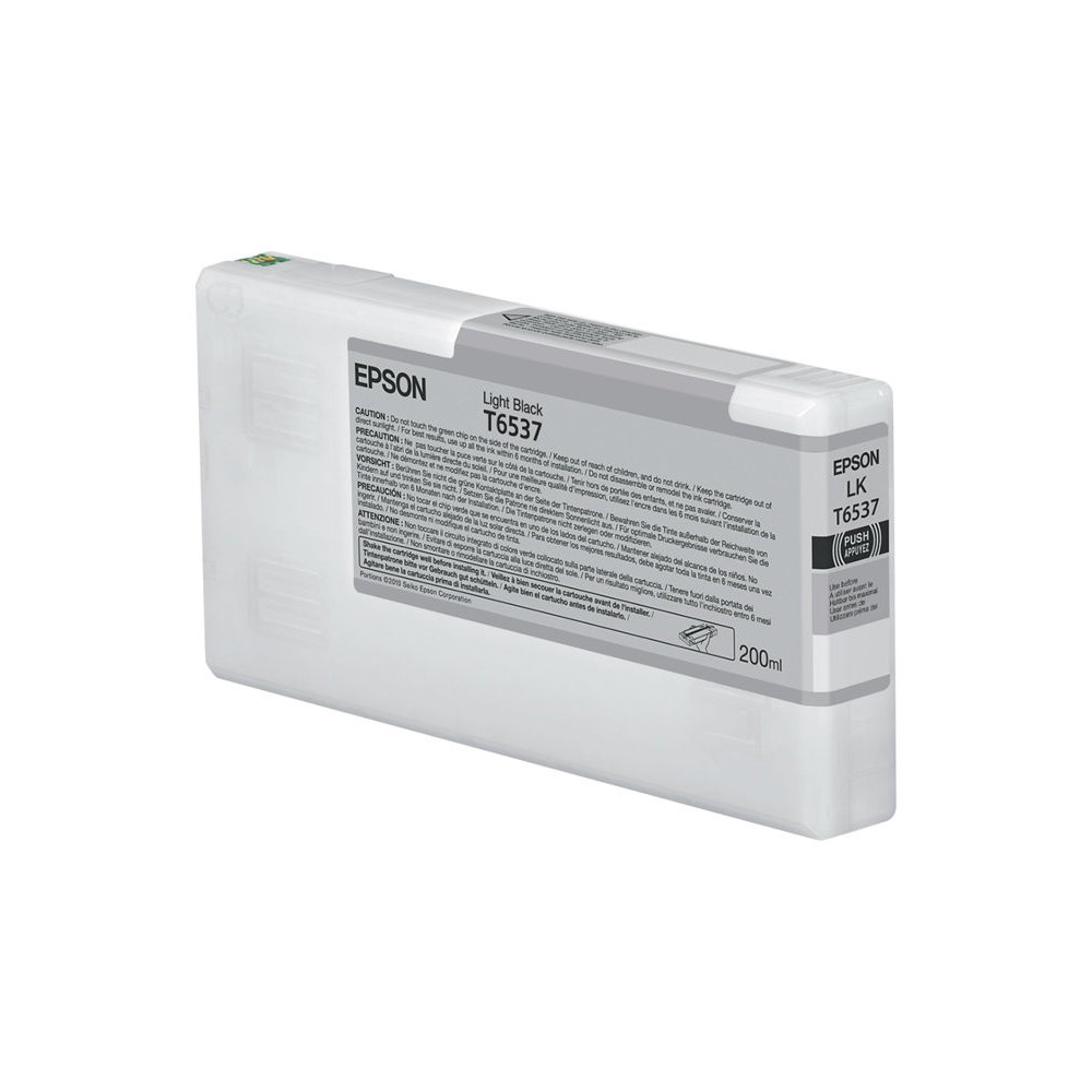 EPSON 5LB T6537 ink cartridge light black standard capacity 200ml