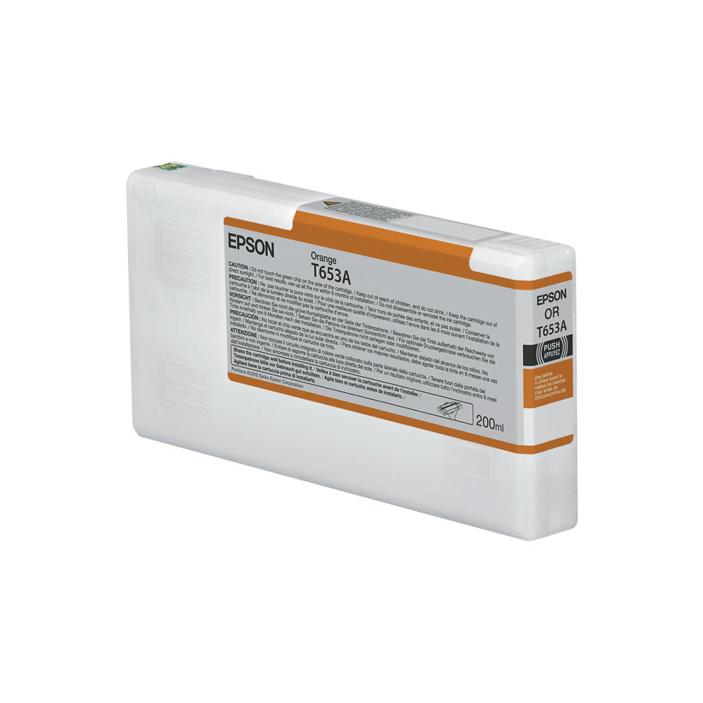 EPSON 5LB T653A ink cartridge orange standard capacity 200ml