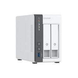 QNAP TS-216G 2-bay ARM 4-core Cortex-A55 2.0GHz 2xSATA 6Gb/s 3.5/2.5p 4Go RAM on-board 1xGbE 1x2.5GbE 1xUSB3.2 Gen1 and 2xUSB2.0