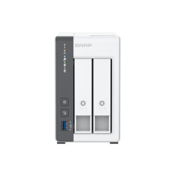 QNAP TS-216G 2-bay ARM 4-core Cortex-A55 2.0GHz 2xSATA 6Gb/s 3.5/2.5p 4Go RAM on-board 1xGbE 1x2.5GbE 1xUSB3.2 Gen1 and 2xUSB2.0